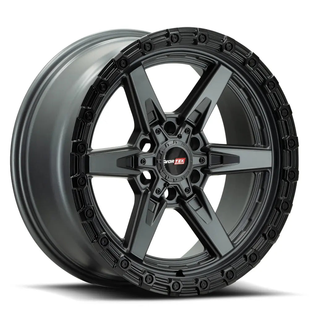 Vortek VRT-602 Matte Titanium wheel