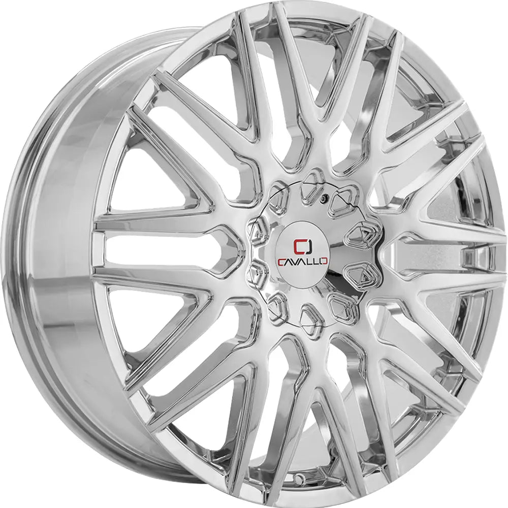 Cavallo CLV-24 Chrome wheel