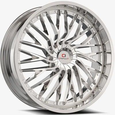 Cavallo CLV-43 Chrome wheel