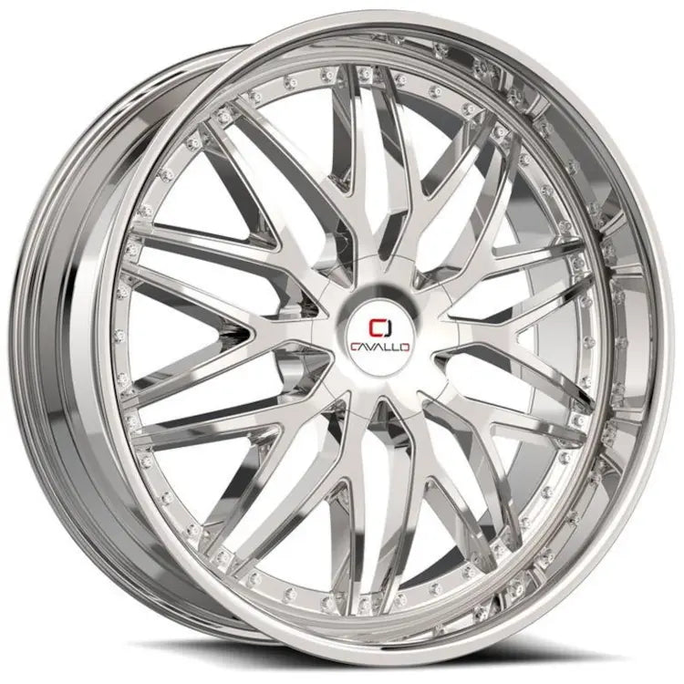 Cavallo CLV-46 Chrome wheel