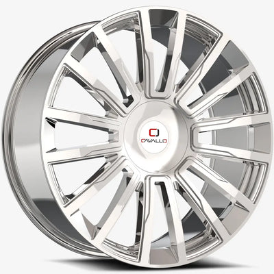 Cavallo CLV-47 Chrome wheel