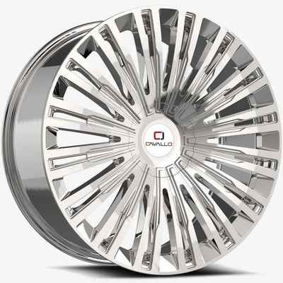 Cavallo CLV-48 Chrome wheel