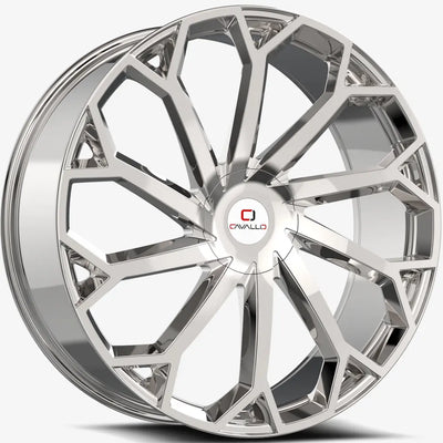 Cavallo CLV-51 Chrome wheel