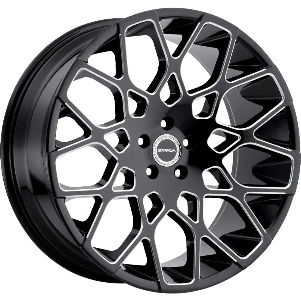 Strada Buca Black Milled wheel