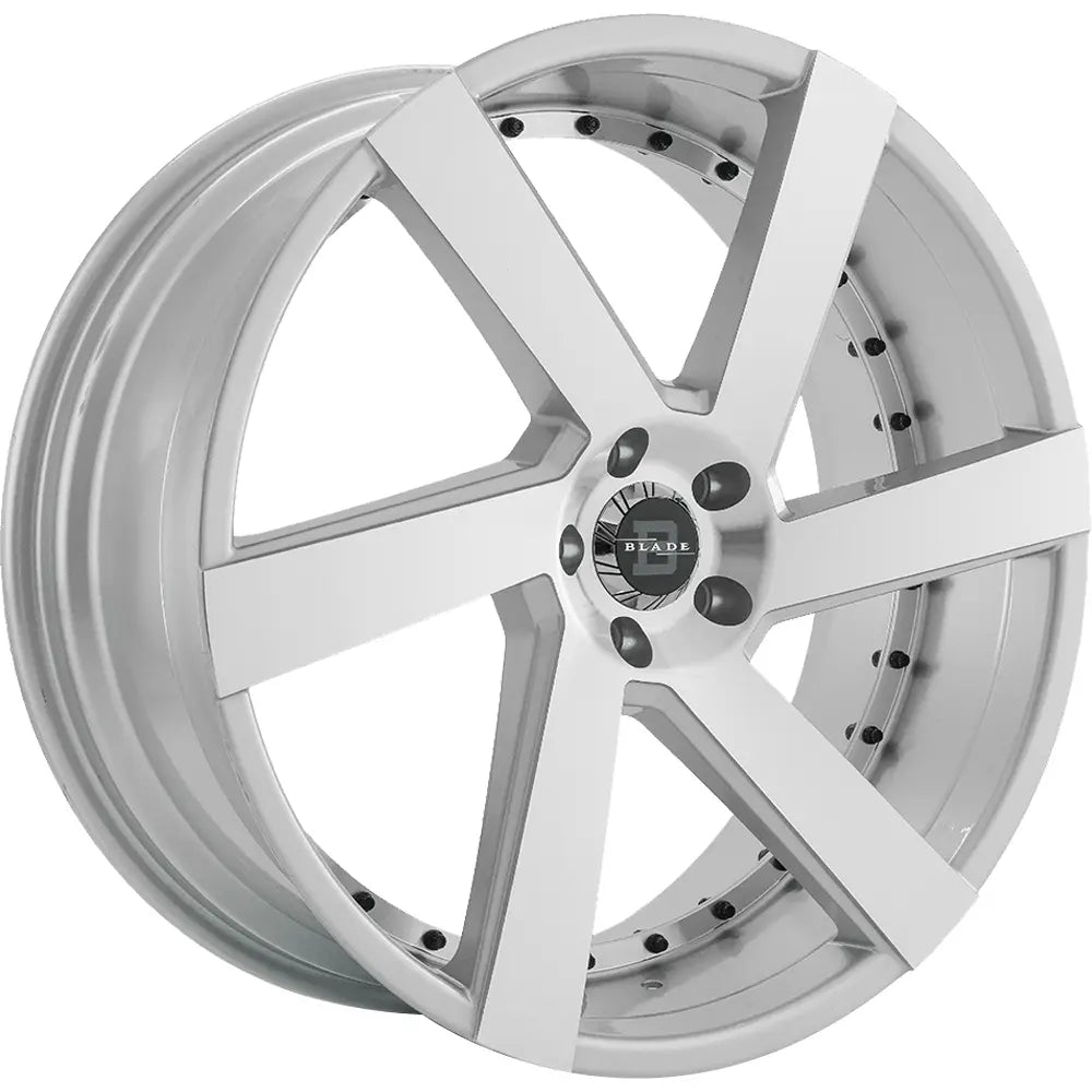 Blade Luxury Maddox Silver Machined wheel