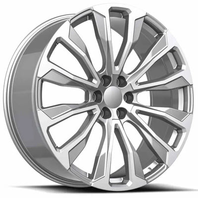 OE Revolution G-31 Silver Machined wheel