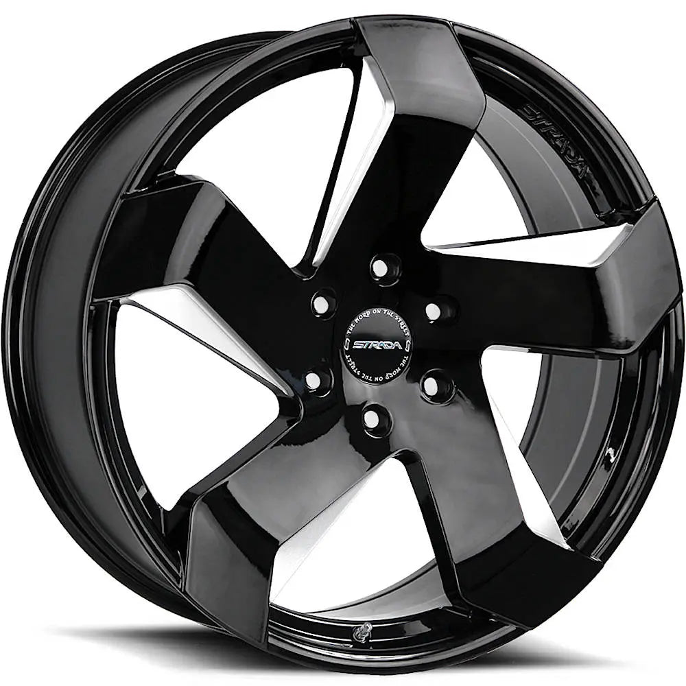 Strada Coltello S65 Black Milled wheel