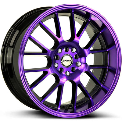 Shift Crank Black/Purple wheel