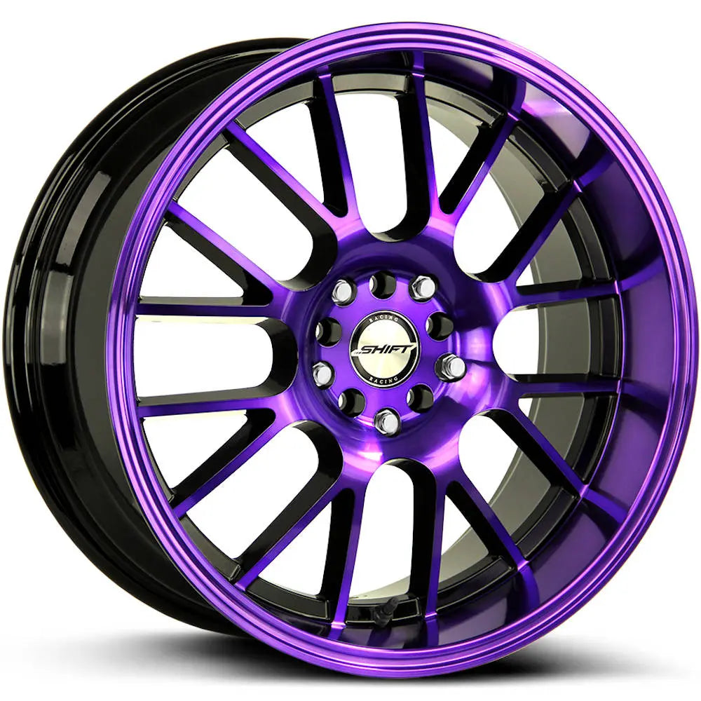 Shift Crank Black/Purple wheel