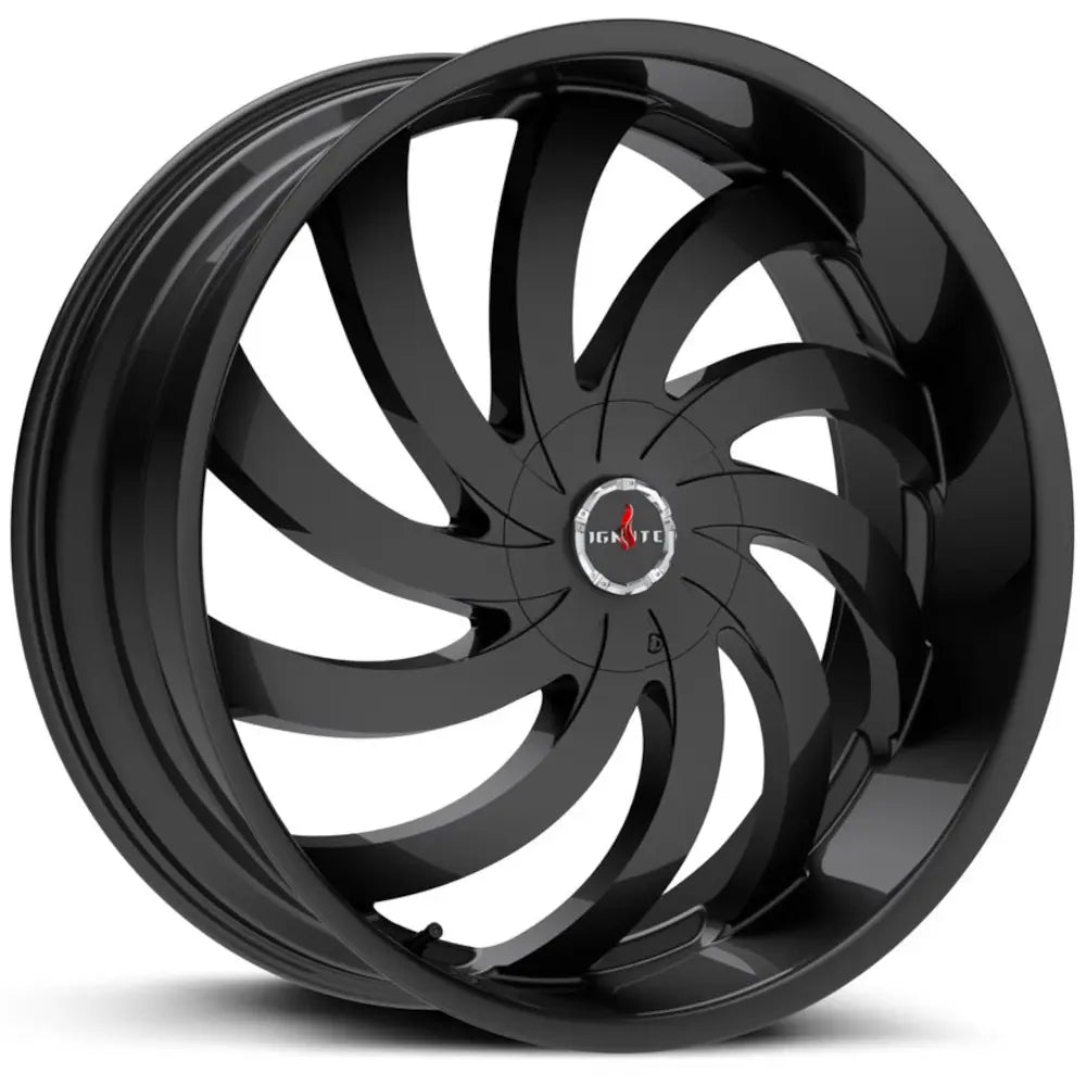 Ignite Flame Black wheel