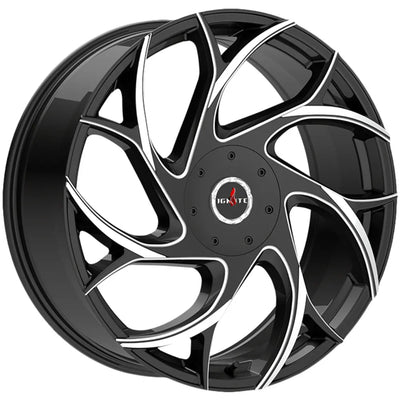 Ignite Inferno G02 Black Machined wheel