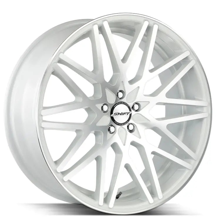 Shift Formula White Machined wheel