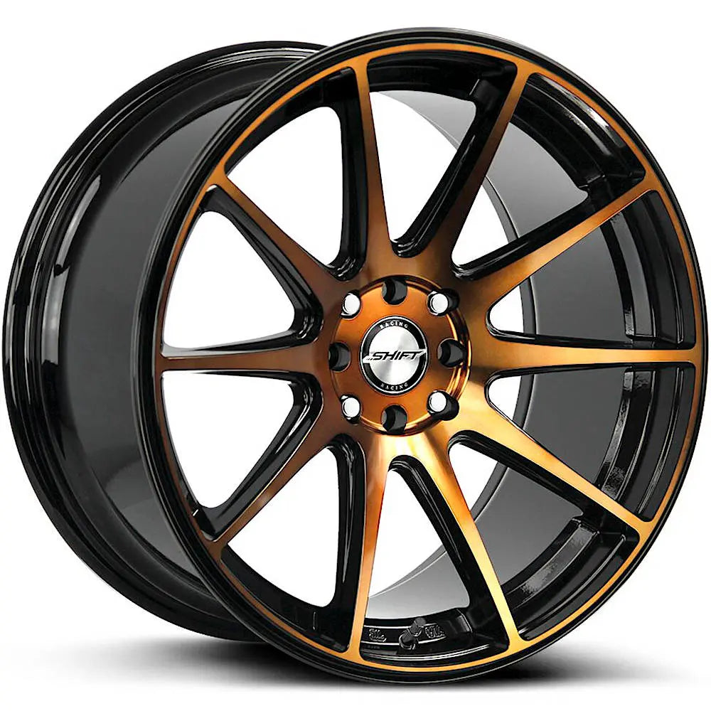 Shift Gear H34 Black Machined/Bronze wheel