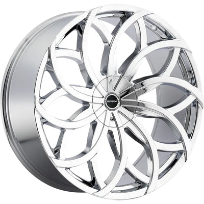 Strada Huracan Chrome wheel