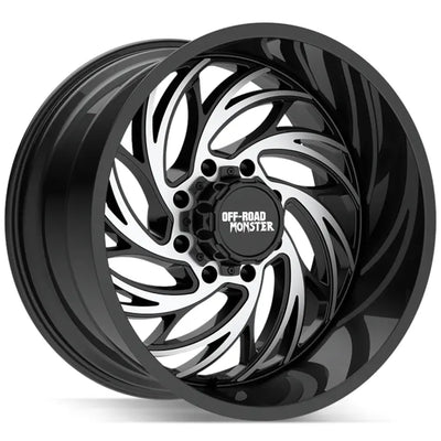Off Road Monster M29 Black Machined wheel
