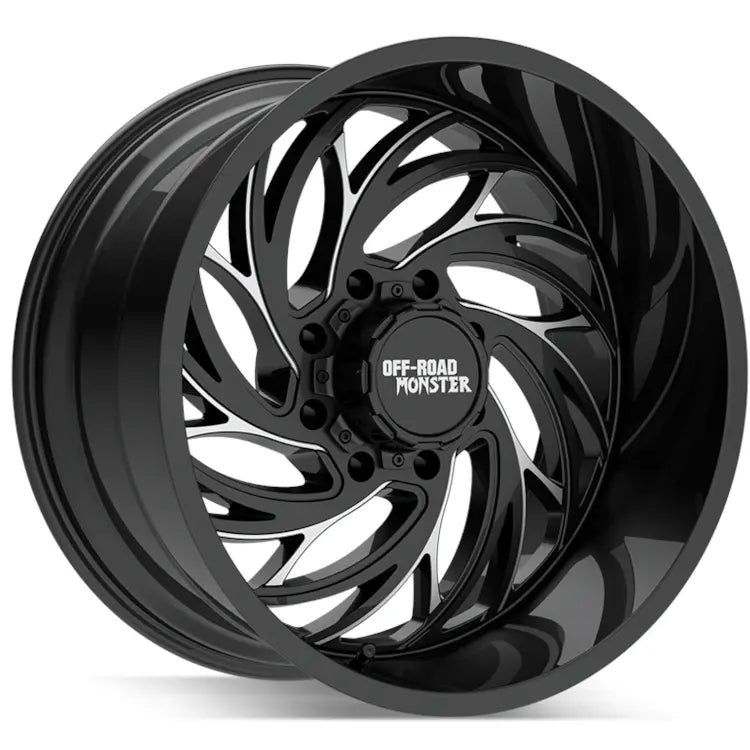 Off Road Monster M29 Black Milled wheel