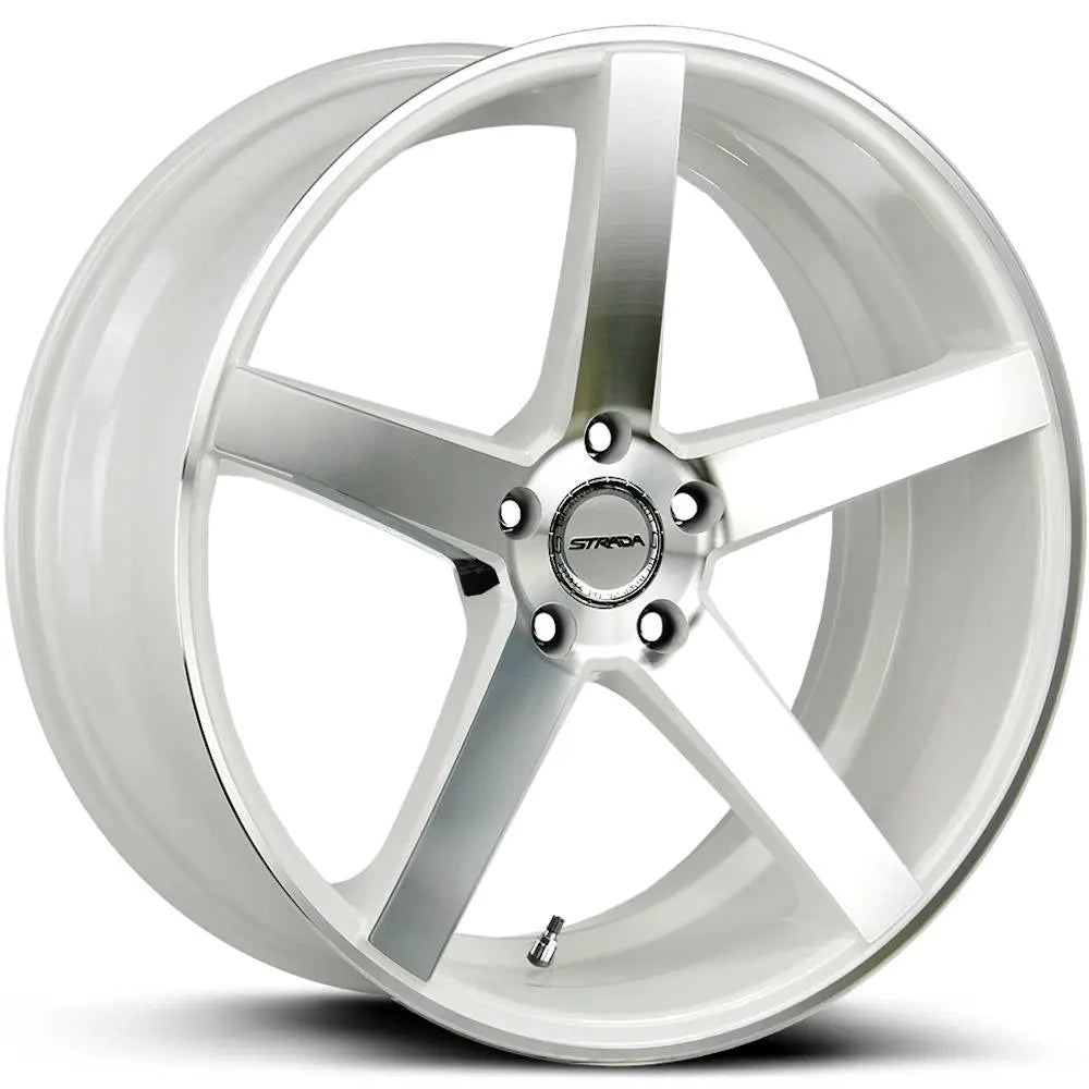 Strada Perfetto S35 White Machined wheel