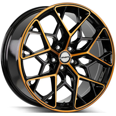Shift Piston H35 Black Machined/Bronze wheel