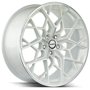 Shift Piston White Machined wheel