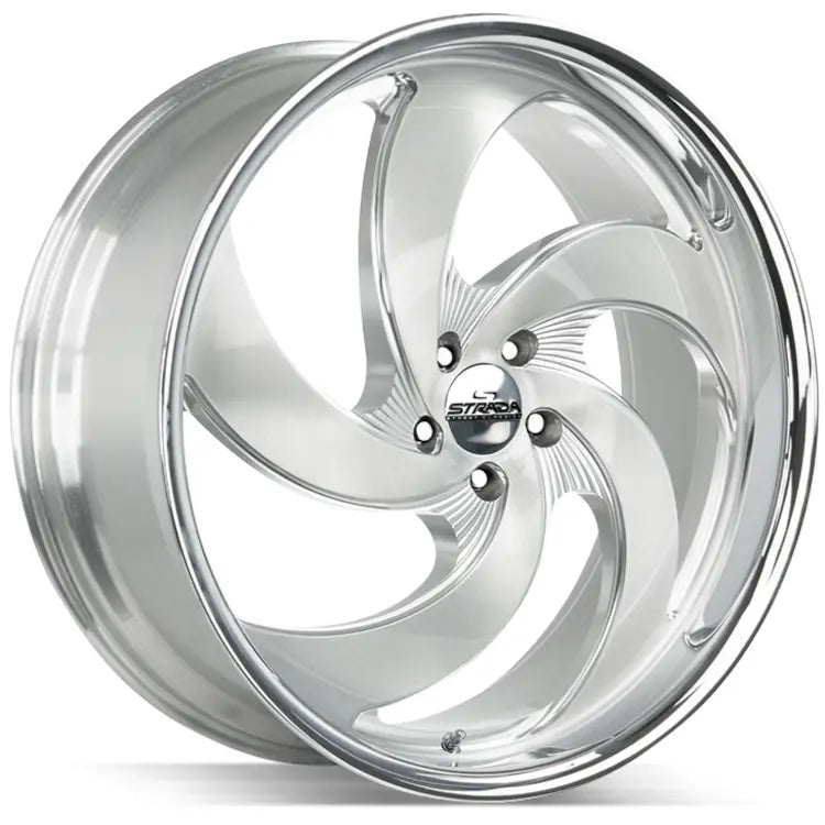 Strada Retro 5 C05 Brushed Silver wheel