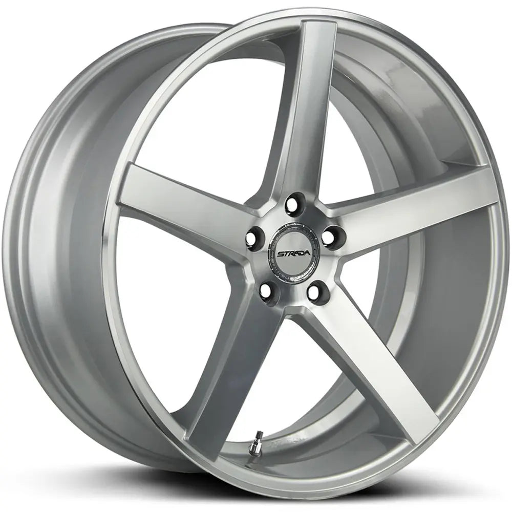 Strada Perfetto S35 Brushed Silver wheel