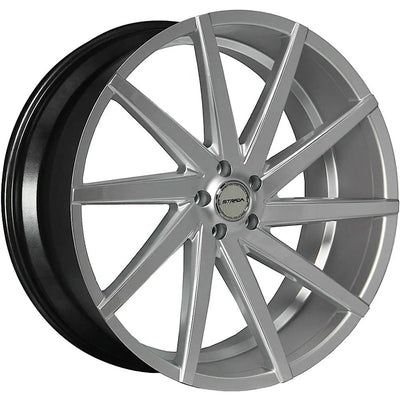 Strada Sega Silver Machined wheel
