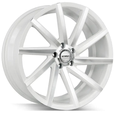 Strada Sega White Machined wheel