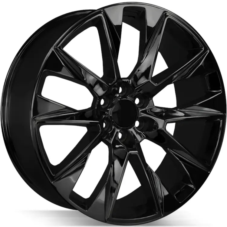 Strada Replicas Silverado R202 Black wheel
