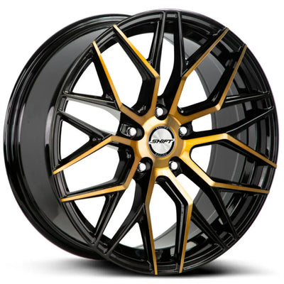 Shift Spring Black Machined/Bronze wheel
