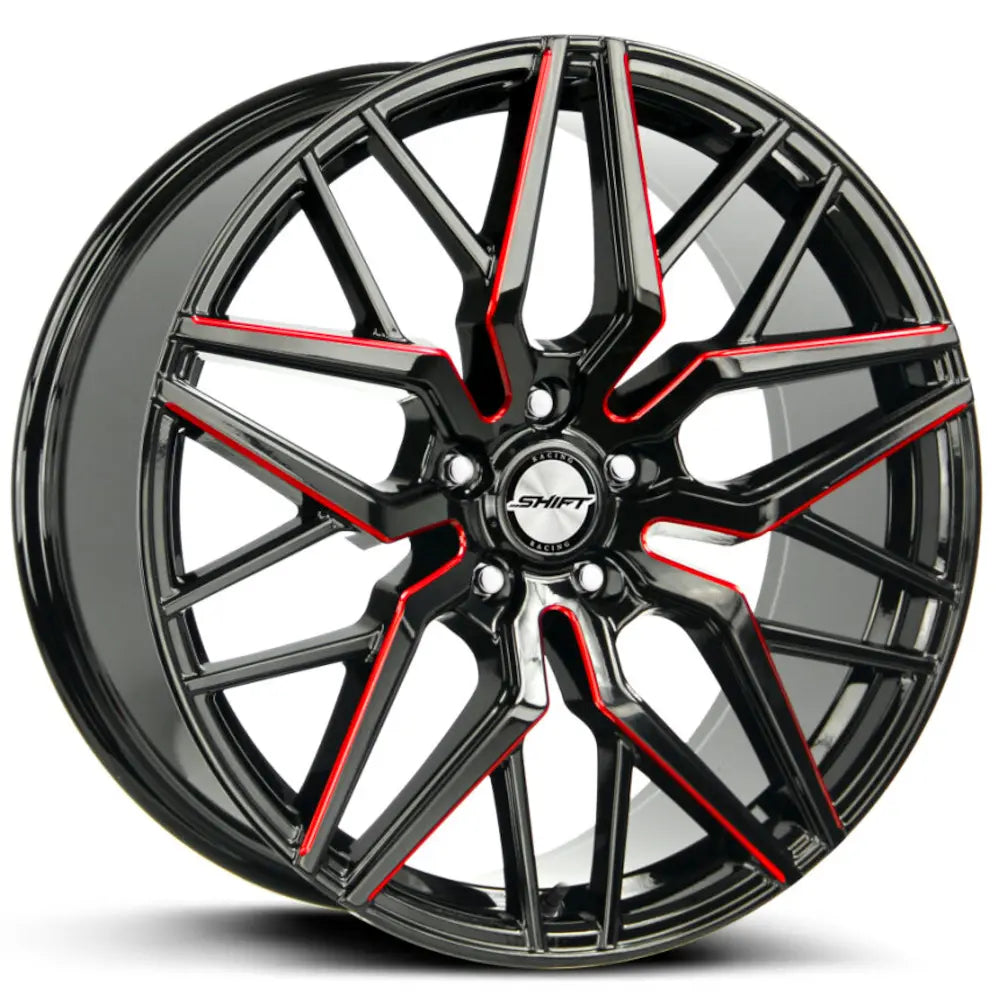 Shift Spring Black/Red wheel