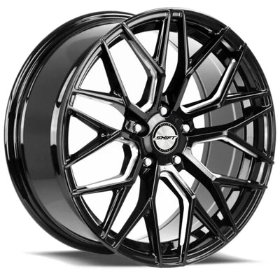 Shift Spring Black Milled wheel