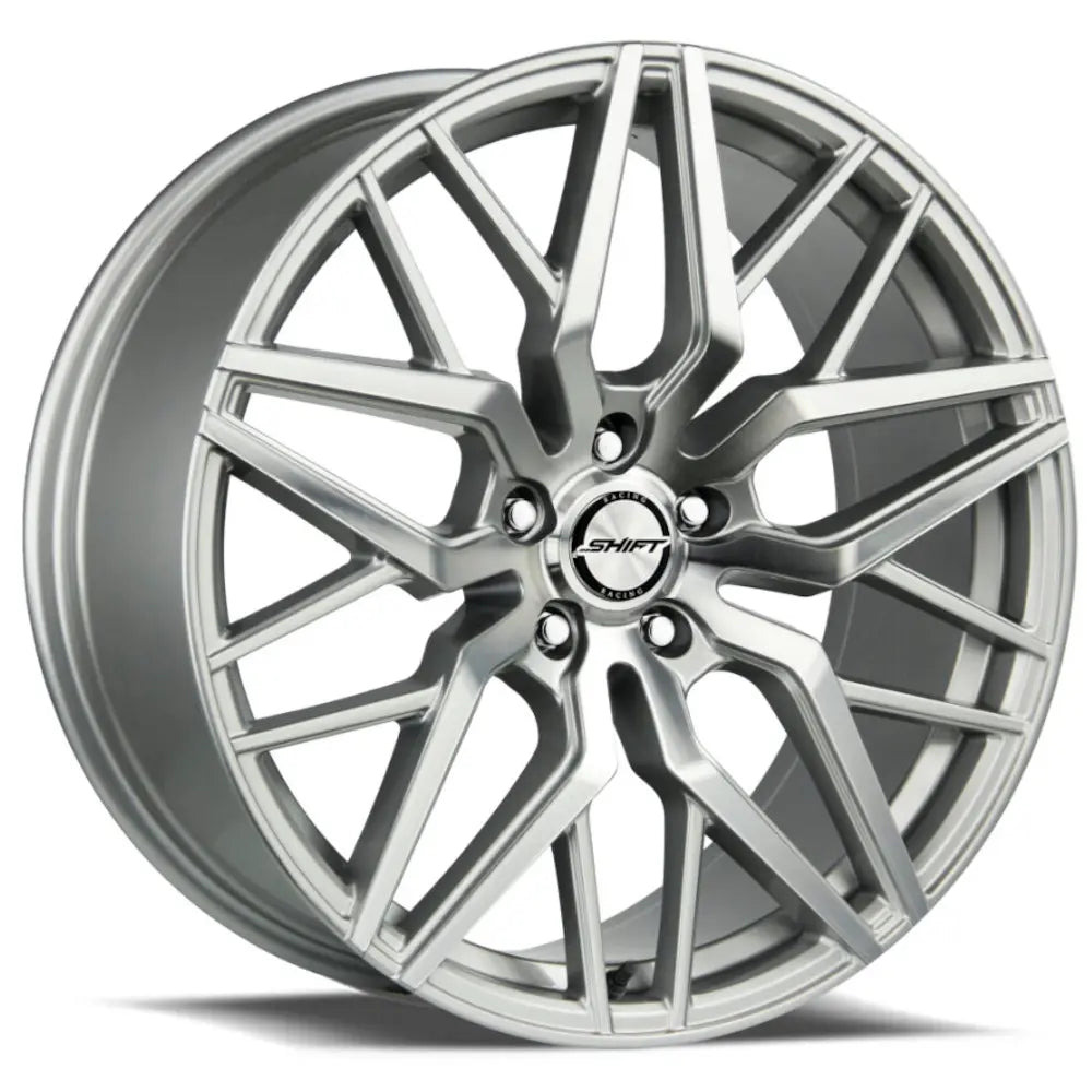 Shift Spring Silver Machined wheel