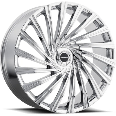 Strada Tornado Chrome wheel