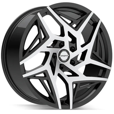 Shift Valve H36 Black Machined wheel