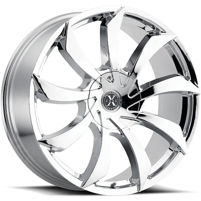 Xcess X01 Chrome wheel