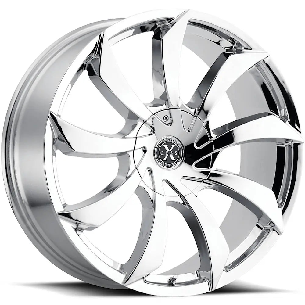 Xcess X01 Chrome wheel