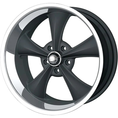 Ridler Style 695 Black with Machined wheel