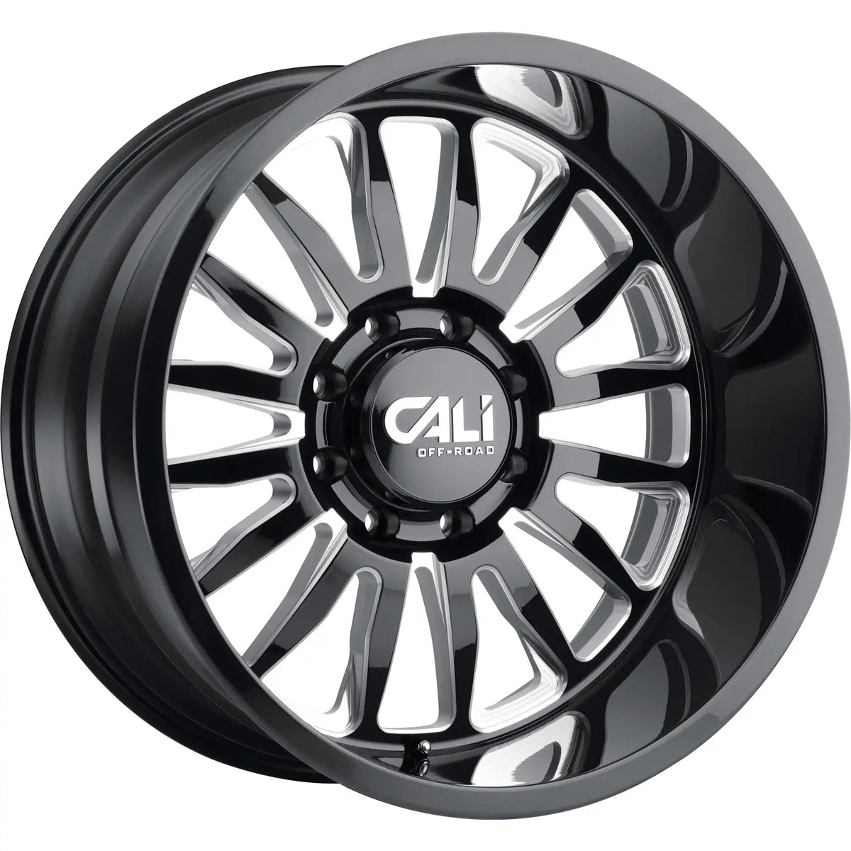 Cali Off-Road SUMMIT 9110 Gloss Black Milled wheel