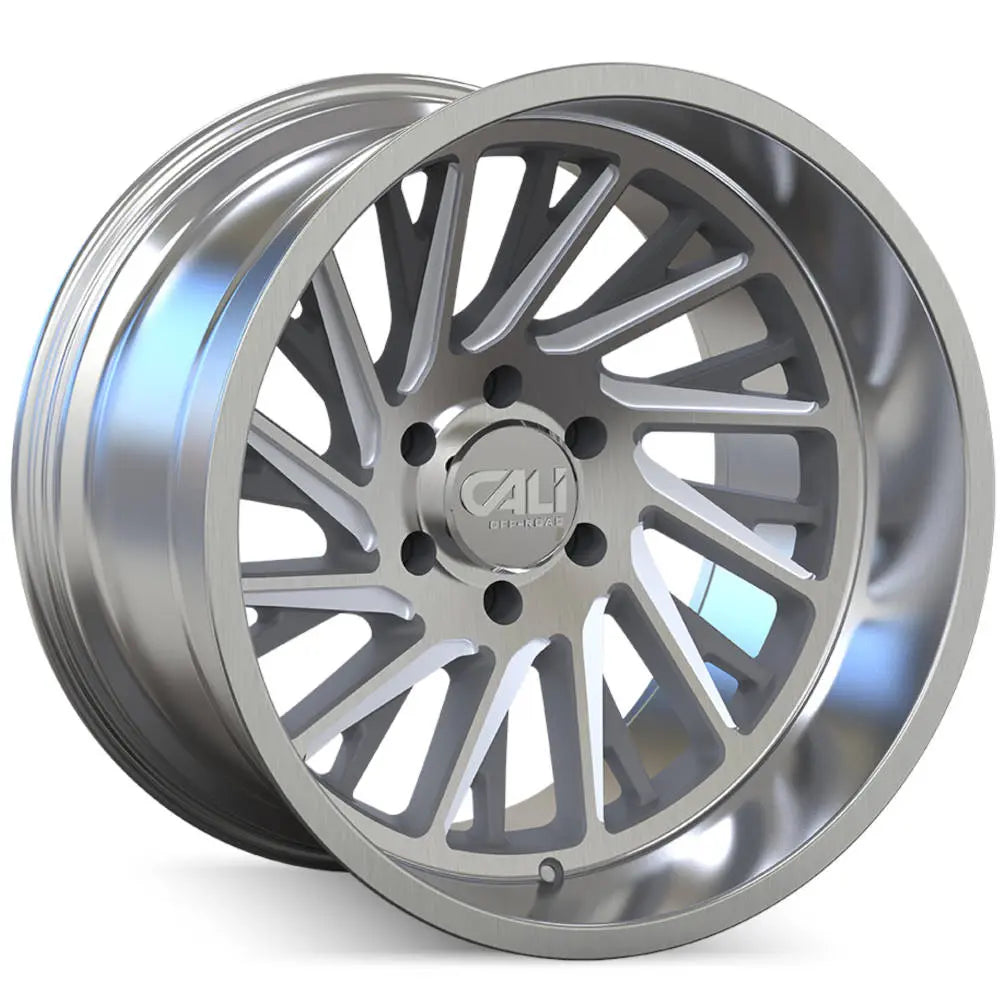 Cali Off-Road PURGE 9114 Brushed & Clear Coat wheel