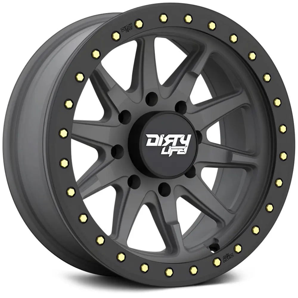Dirty Life DT-2 Gunmetal with a Simu wheel