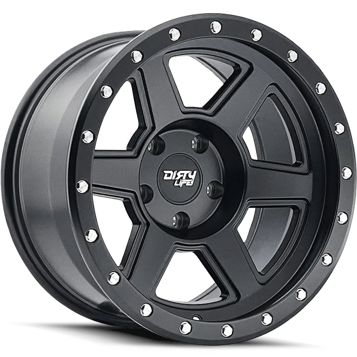 Dirty Life COMPOUND 9315 Matte Black wheel