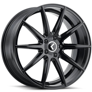 Kraze Cosmos Gloss Black wheel