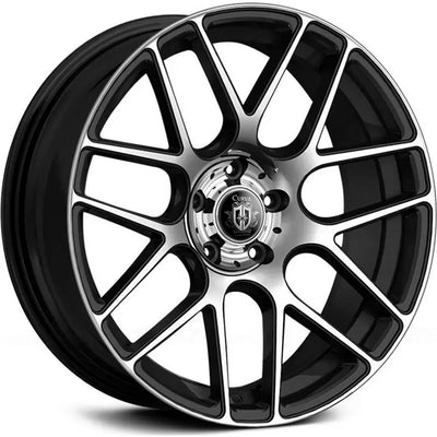 Curva C7 Black with Machined wheel