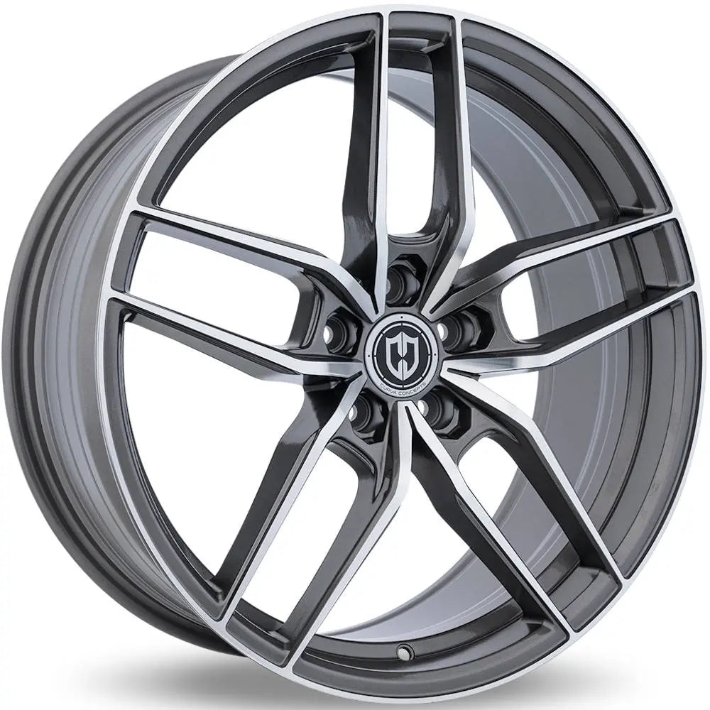 Curva CFF25 Gunmetal with Machin wheel