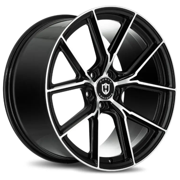 Curva CFF70 Black with Machined wheel