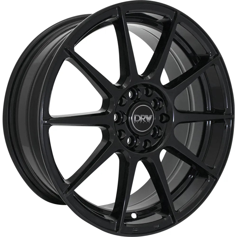 DRW D10 Gloss Black wheel