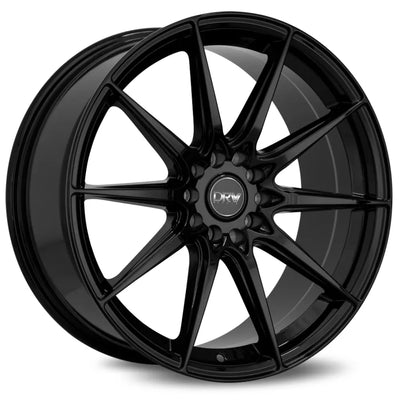 DRW D19 Gloss Black wheel
