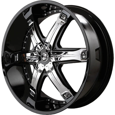 Diablo Fury Black with Chrome In wheel