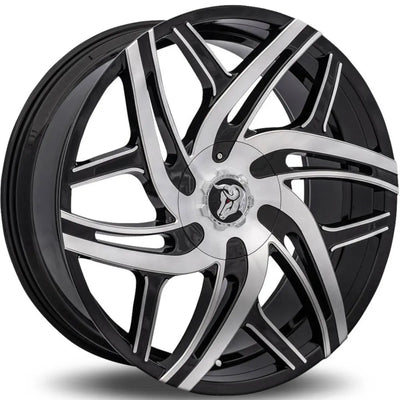 Diablo Hurricane Black with Machined wheel