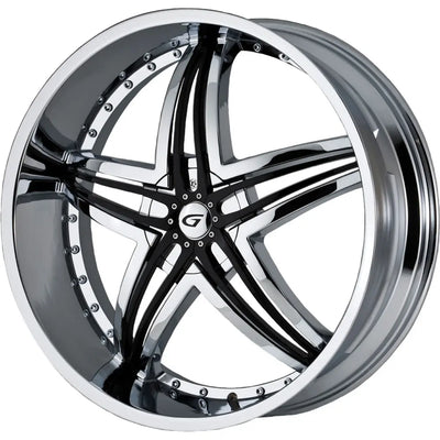 Diablo Blitz Chrome with Black In wheel